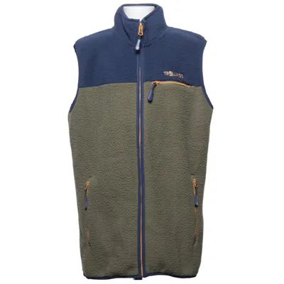 Fleeceväst (Grön, Blå) från Trollkids Polyester