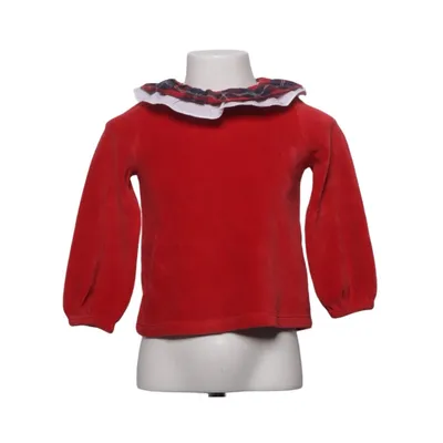 Sweatshirt (Rouge, Blanc) de Jacadi Coton, Polyester