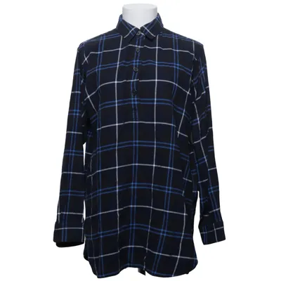 Flanellen overhemd (Blauw, Wit, Meerkleurig) van JW Anderson x Uniqlo Katoen