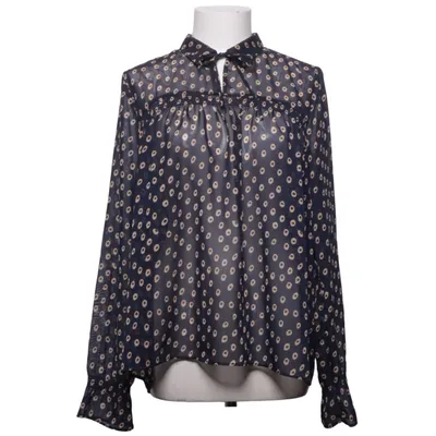 Blouse (Blue, Beige) from Aaiko