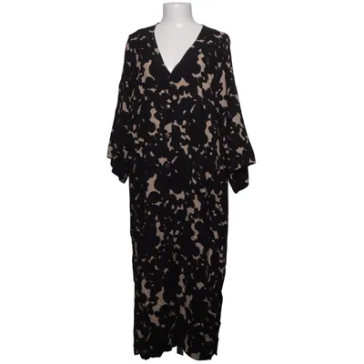 Dress (Black, Beige) from Alice Dot Viscose