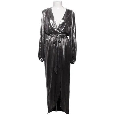 Robe de cocktail (Argent, Noir) de NLY Eve Élasthane, Polyester
