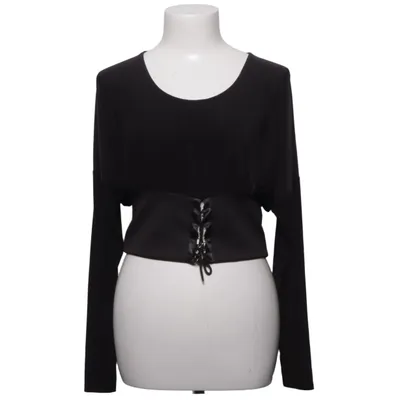 Top (Sort) fra PrettyLittleThing Elastan, Polyester