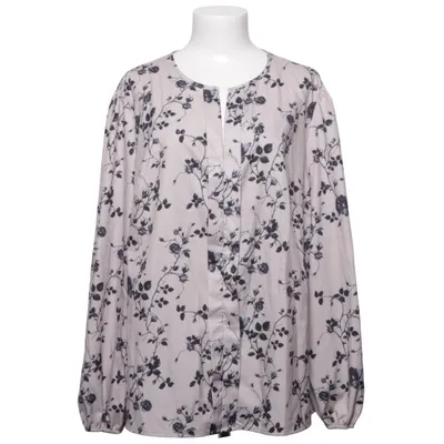 Bluse (Beige, Schwarz) von Shein Elasthan, Polyester