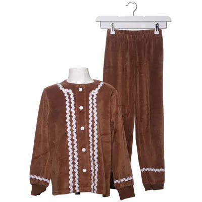 Weihnachtsbekleidung (Braun) von Åhléns Baumwolle, Polyester