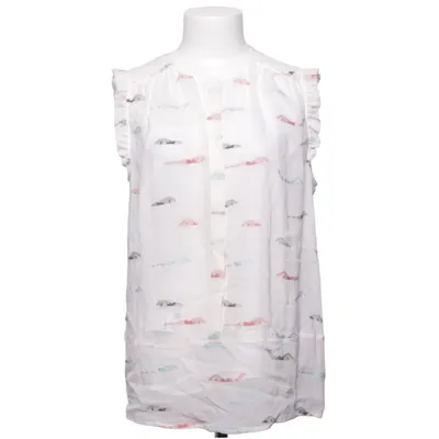 Top (Wit, Meerkleurig) van Hugo Boss Polyester, Zijde
