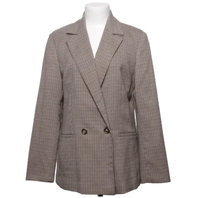 Kavaj (Beige, Brun) från Mango Elastan, Återvunnen polyester, Viskos