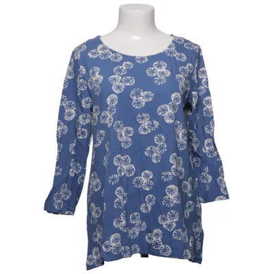 T-shirt à manches longues (Bleu, Blanc) de Gudrun Sjödén Coton biologique