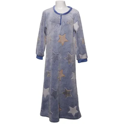 Badjas (Blauw, Beige, Wit) van B.B Polyester