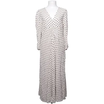 Långklänning (Beige, Svart) från H&M Viskos, Polyester