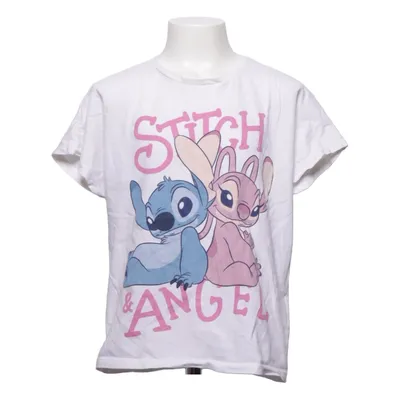 T-shirt (Vit, Blå, Rosa) från Disney Stitch Bomull