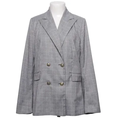 Blazer (Gray, Black) from Showny Elastane, Polyester, Viscose