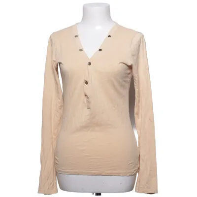 Henley Shirt (Beige) von Statement by NA-KD Influencers Baumwolle