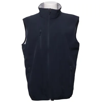 Outer vest (Blue, Gray) from Clique Elastane, Polyester