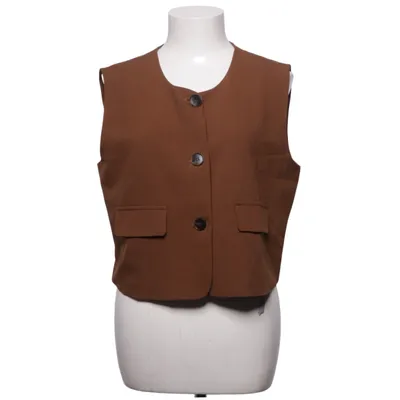 Vest (Brown) from Daphnea Polyester