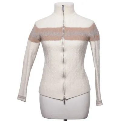Cardigan (Beige, Gris) de Daniele Fiesoli Élasthane, Laine de mouton, Polyamide