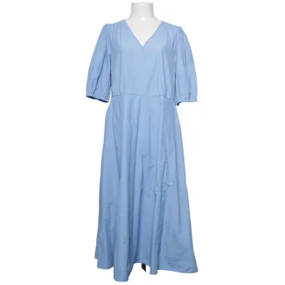 Maxikjole (Blå) fra Soyaconcept Økologisk bomuld, Genanvendt polyester