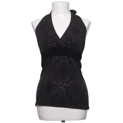 Halterneck top (Sort) fra Sisters Point Elastan, Polyester