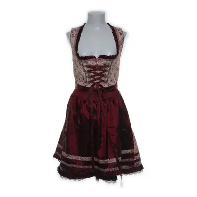 Dirndl (Red, Multicolored) from Krüger Madl Cotton, Polyester