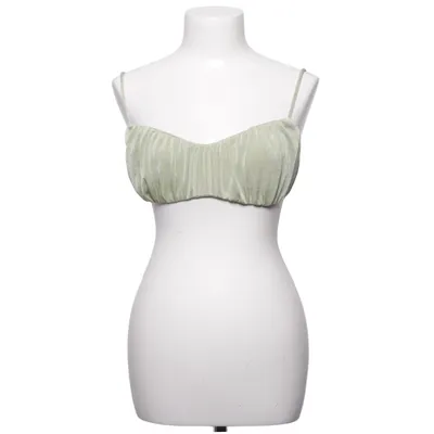 Crop top (Green) from White Fox Polyester