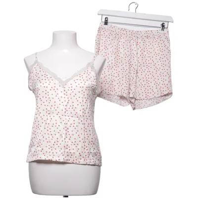 Pyjamasz (Hvid, Rød) fra Up2Fashion Genanvendt polyester, Viscose