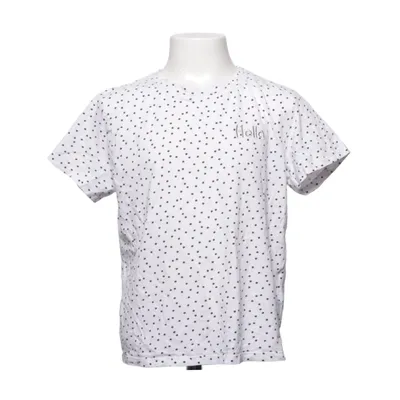 T-shirt (Blanc, Noir) de Gémo Coton