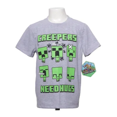 T-shirt (Grå, Grön) från Minecraft