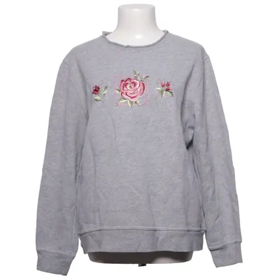 Sweatshirt (Gris) de Basic Editions Coton, Polyester