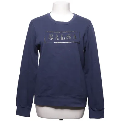 Sweatshirt (Bleu) de Salsa Coton, Élasthane