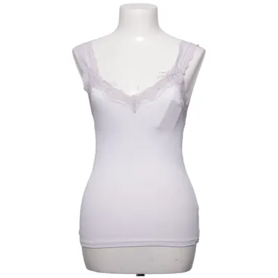 Tank­top (Weiß) von Clockhouse Baumwolle, Elasthan