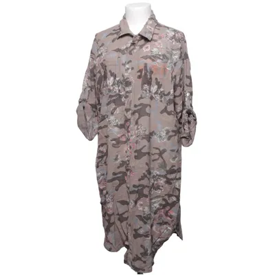 Shirt dress (Green, Multicolored) from Mix by Heart Cotton