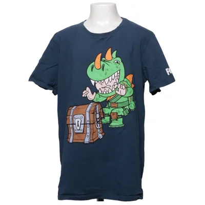 T-shirt (Bleu, Multicolore) de Fortnite Coton