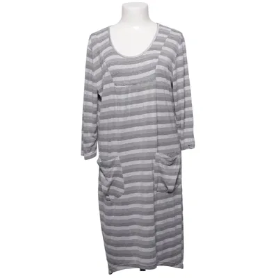 Kjole (Grå, Hvid) fra Pardon Elastan, Polyester, Viscose