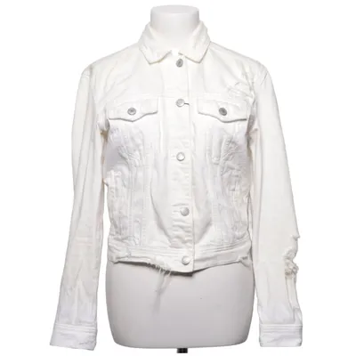 Veste en jean (Blanc) de American Eagle Outfitters Coton