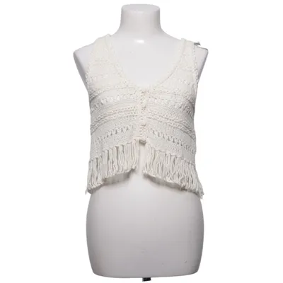 Vest (Hvid) fra Pull & Bear Bomuld, Polyester