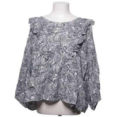 Blouse (Blue, White) from Ellos Cotton