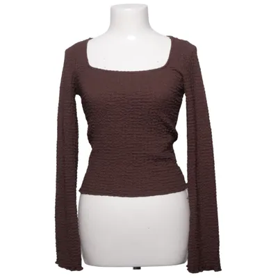 Top (Bruin) van Gina Tricot Elastaan, Polyester