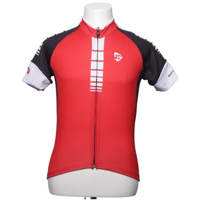 Cykeltröja (Röd, Svart, Vit) från Bergamo Polyester