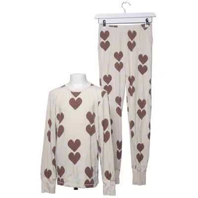 Pyjama (Beige, Bruin) van Geggamoja Bamboo, Elastaan, Organisch katoen