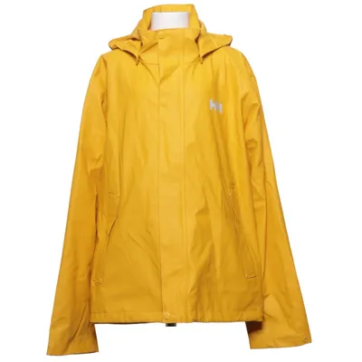 Rain jacket (Yellow) from Helly Hansen Polyester, Polyurethane