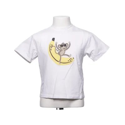 T-shirt (Wit) van Name It Elastaan, Organisch katoen