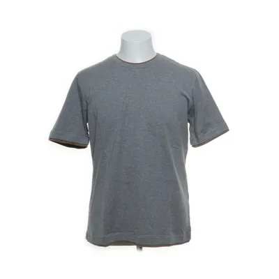 T-shirt (Gray, Brown) from Eleventy Cotton