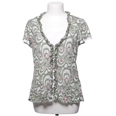 Top (Green, White, Red) from Per Una Cotton, Elastane, Polyester, Viscose