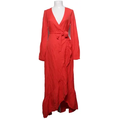 Robe portefeuille (Rouge) de Milenalesecret x NA-KD Polyamide, Viscose