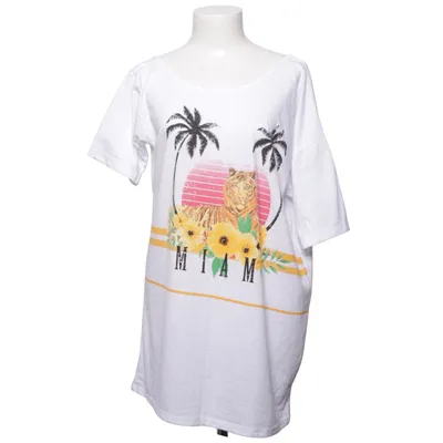 T-shirt (Hvid, Flerfarvet) fra ASOS Swim Bomuld, Polyester