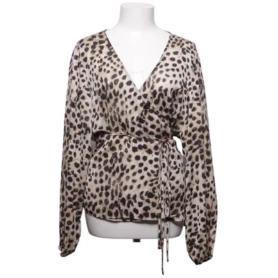 Wrap blouse (Beige, Black, Multicolored) from H&M Polyester