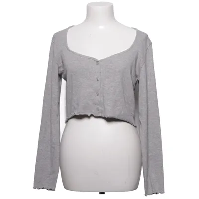 Cardigan (Gray) from Bik Bok Elastane, Organic cotton, Viscose
