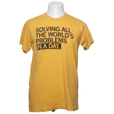 T-shirt (Geel) van Tultex Katoen, Polyester