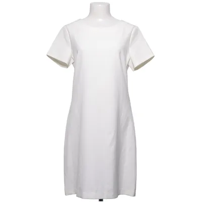 Dress (White) from By Jolima Polyester, Viscose