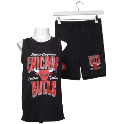 Sportswear set (Black, Red) from NBA Polyester